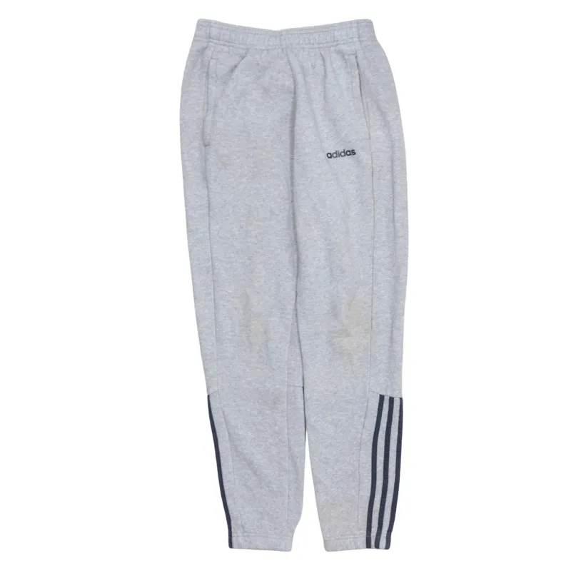 Adidas 90's Elasticated Waistband Drawstrings Casual Joggers / Sweatpants Medium Grey sold by Vintage Club
