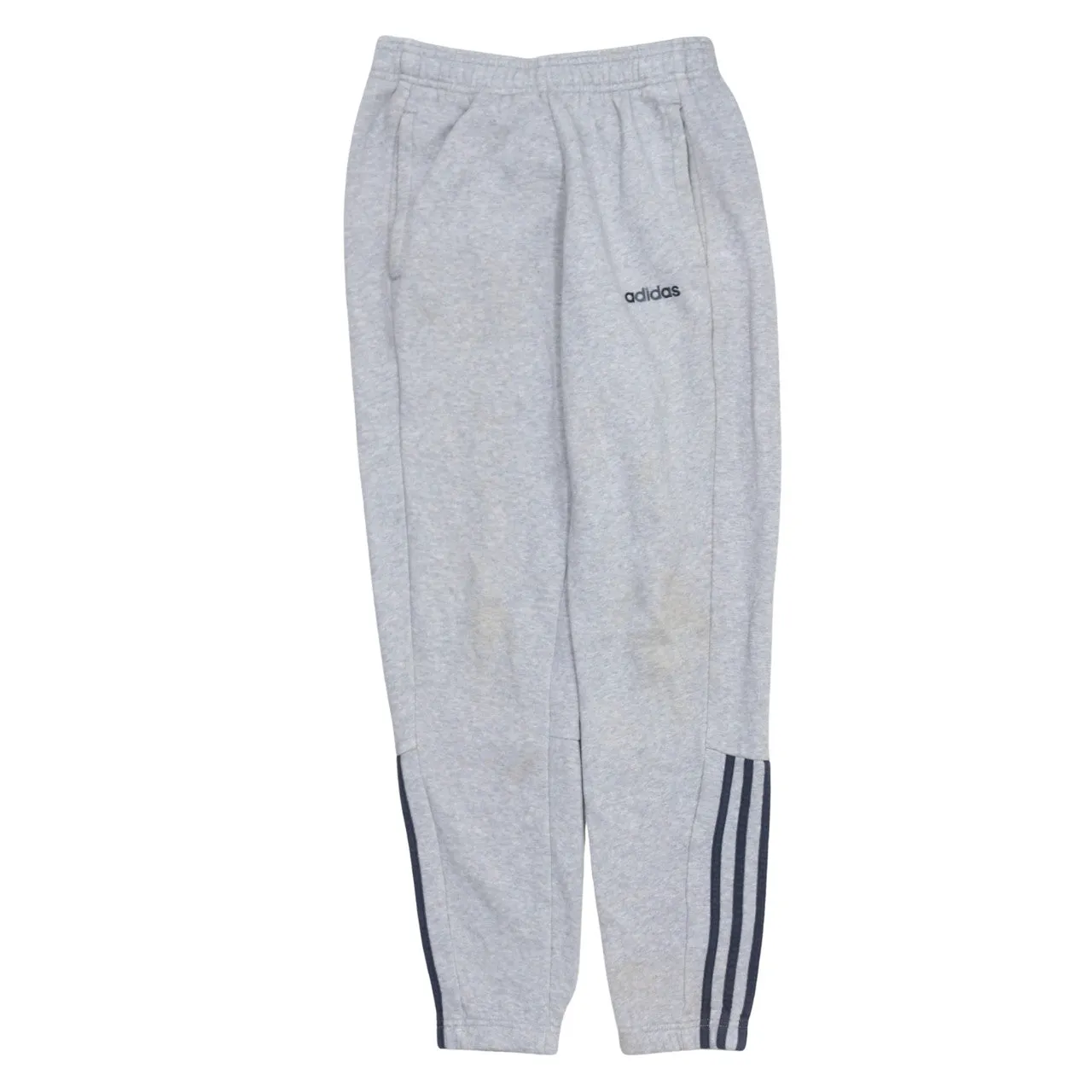 Adidas 90's Elasticated Waistband Drawstrings Casual Joggers / Sweatpants Medium Grey sold by Vintage Club