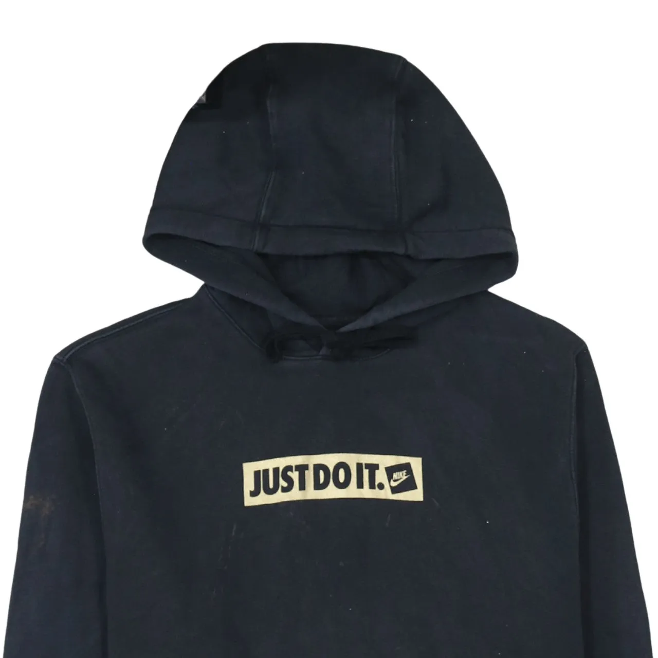 Nike 90's Swoosh Pullover Hoodie Small Black sold by Vintage Club product image thumbnail 3