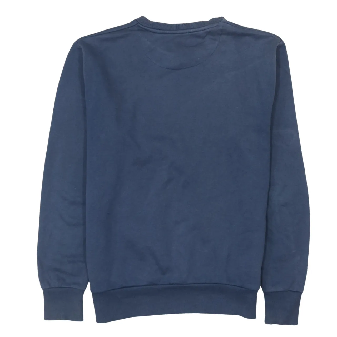 Ellesse 90's Spellout Crew Neck Sweatshirt Medium Navy Blue sold by Vintage Club product image thumbnail 2