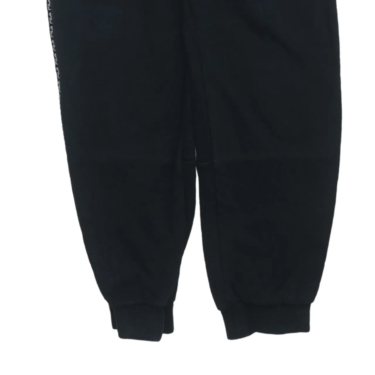 Fila 90's Rib Cuff Casual Joggers / Sweatpants Medium Black sold by Vintage Club product image thumbnail 4