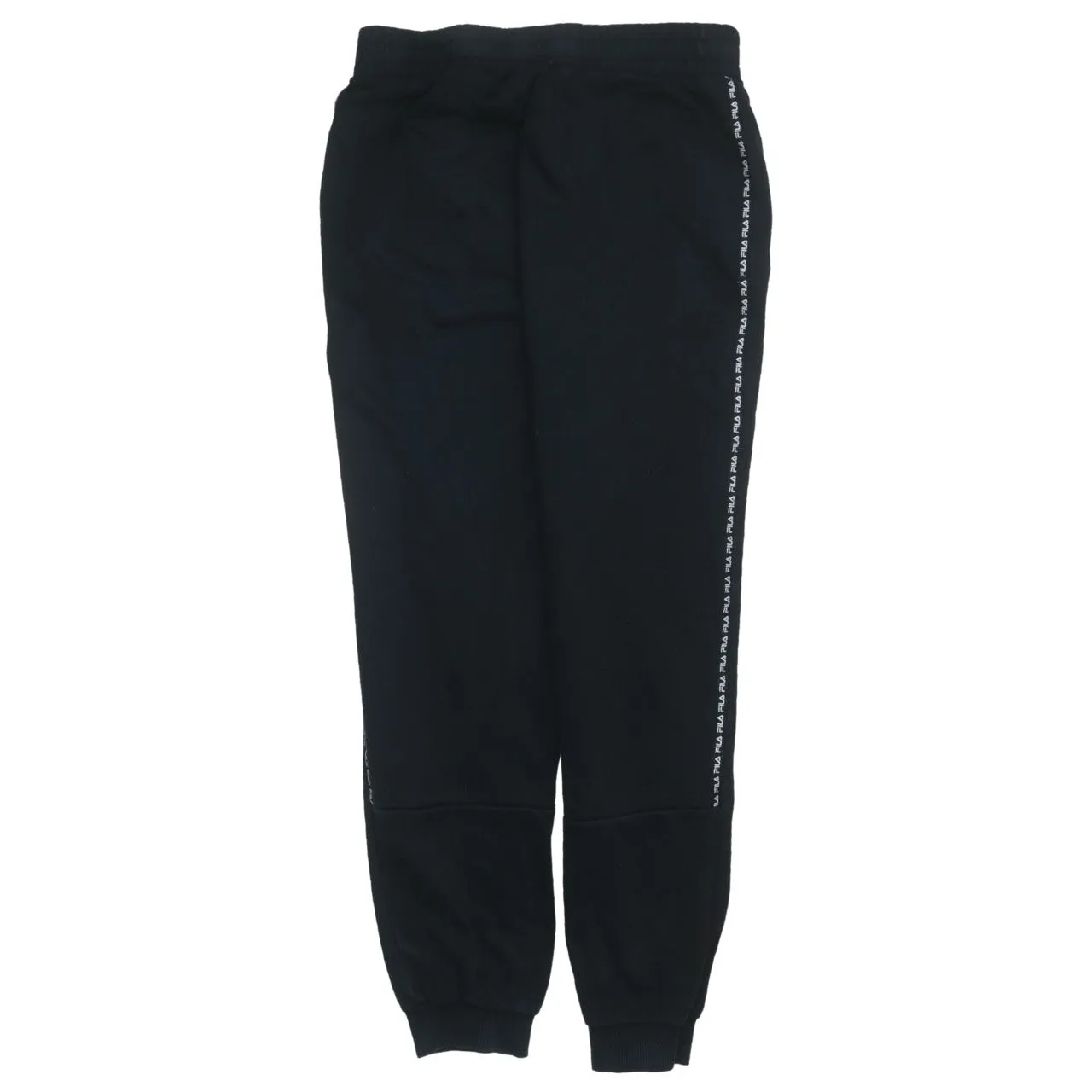 Fila 90's Rib Cuff Casual Joggers / Sweatpants Medium Black sold by Vintage Club product image thumbnail 2