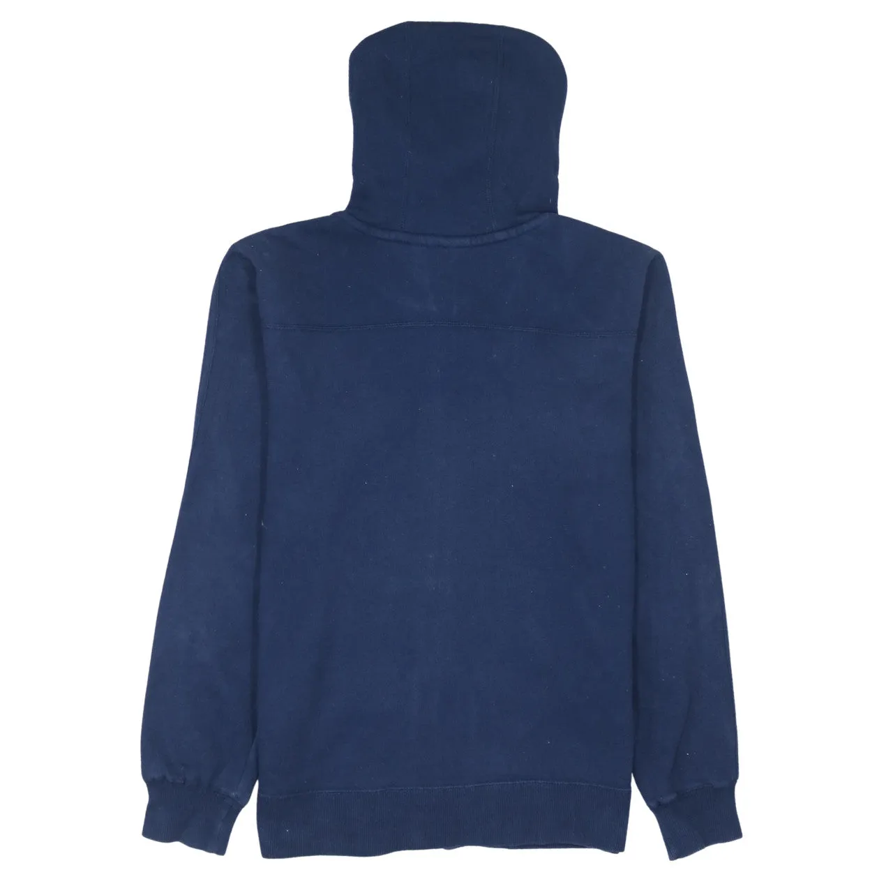 Adidas 90's Striped Sleeve Full Zip Up Hoodie Small Blue sold by Vintage Club product image thumbnail 2