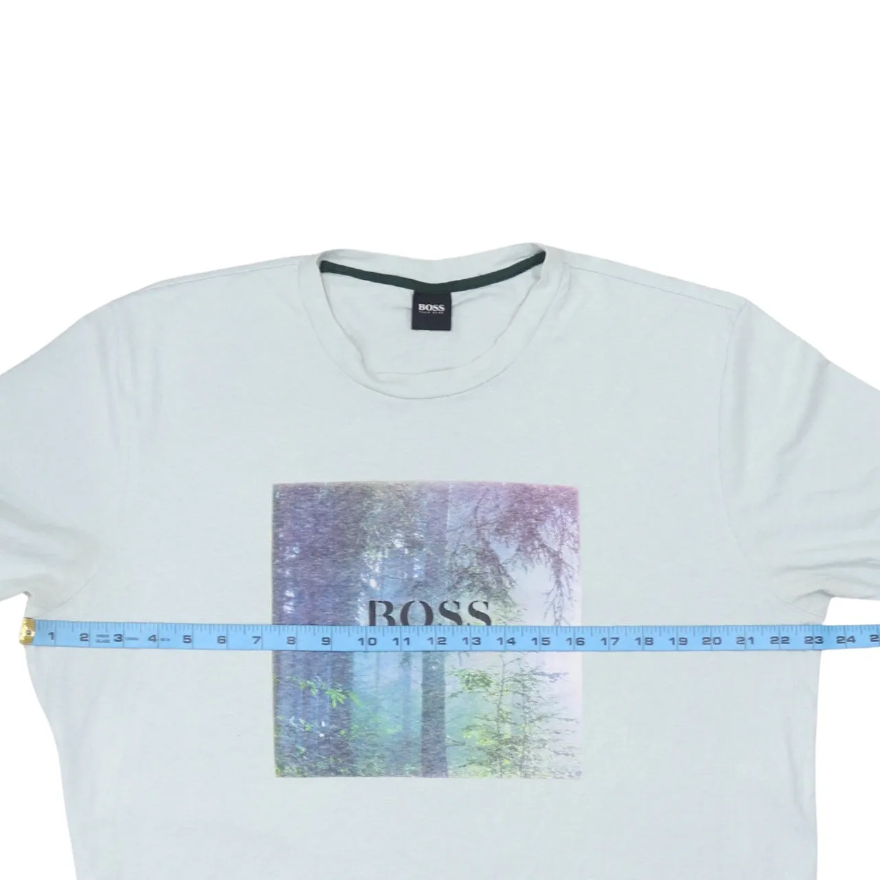 HUGO BOSS 90's Spellout Short Sleeves T Shirt XXLarge (2XL) White sold by Vintage Club product image thumbnail 5