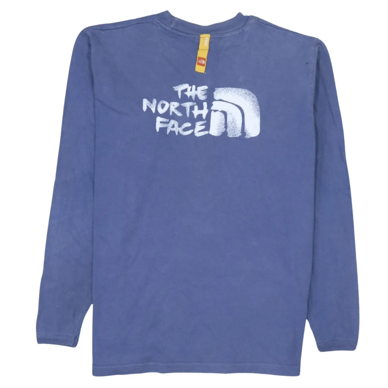 The North Face 90's Lightweight Crew Neck Sweatshirt Small Blue sold by Vintage Club product image thumbnail 2