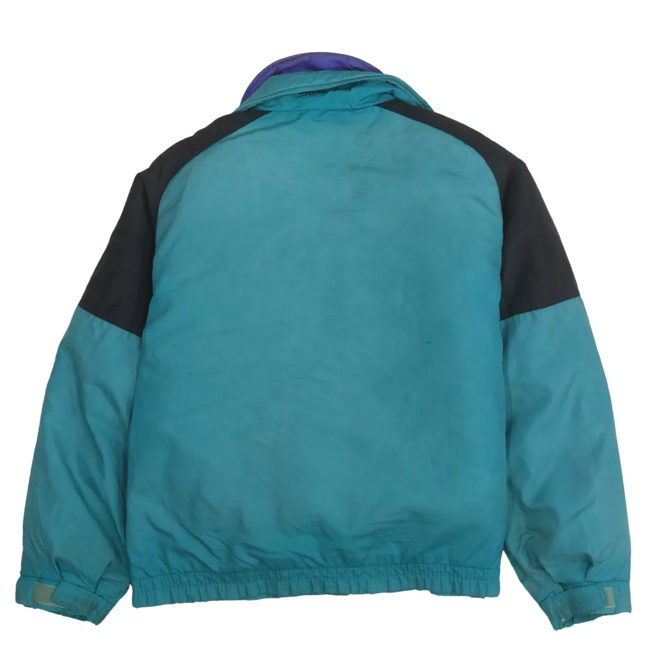 Columbia 90's Plain Full Zip Up Windbreaker Large Green sold by Vintage Club product image thumbnail 2