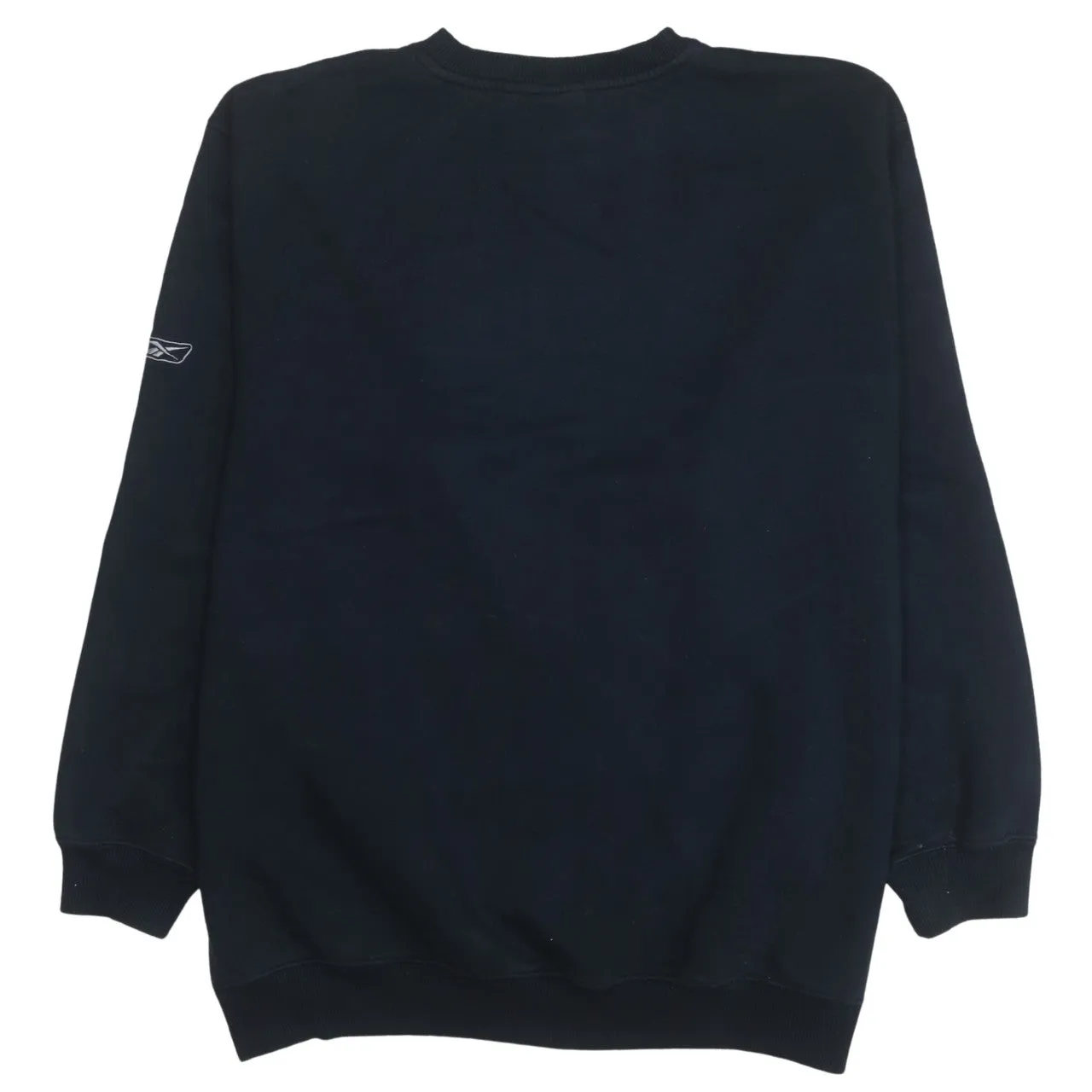 Reebok 90's Spellout Crew Neck Sweatshirt XLarge Black sold by Vintage Club product image thumbnail 2