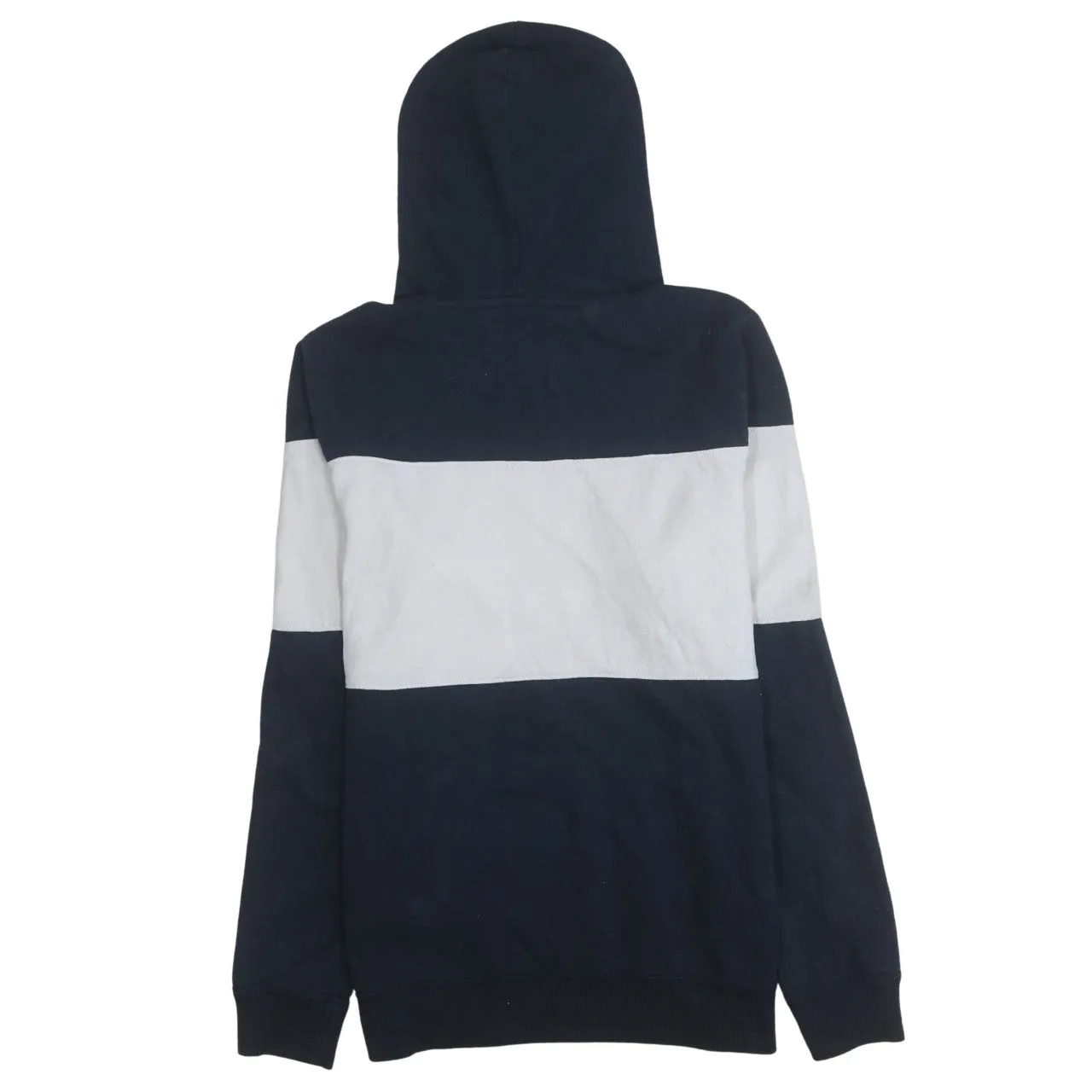 Hollister 90's Drawstring Pockets Pullover Hoodie Small Navy Blue sold by Vintage Club product image thumbnail 2