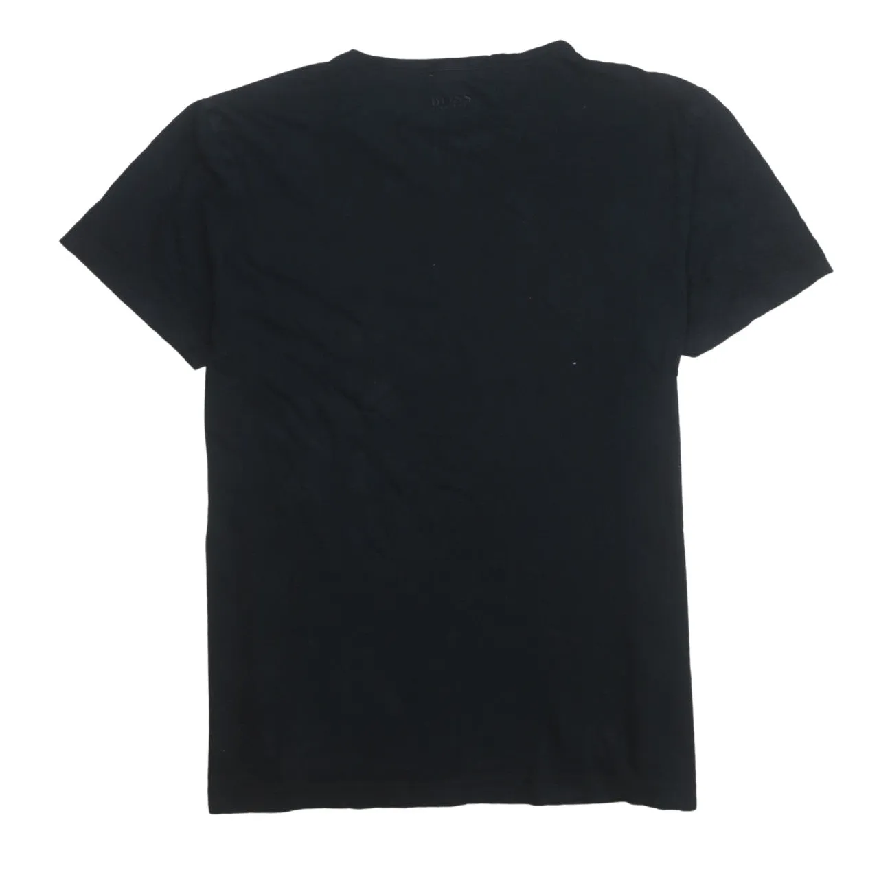 HUGO BOSS 90's Spellout Crew Neck T Shirt Medium Black sold by Vintage Club product image thumbnail 2