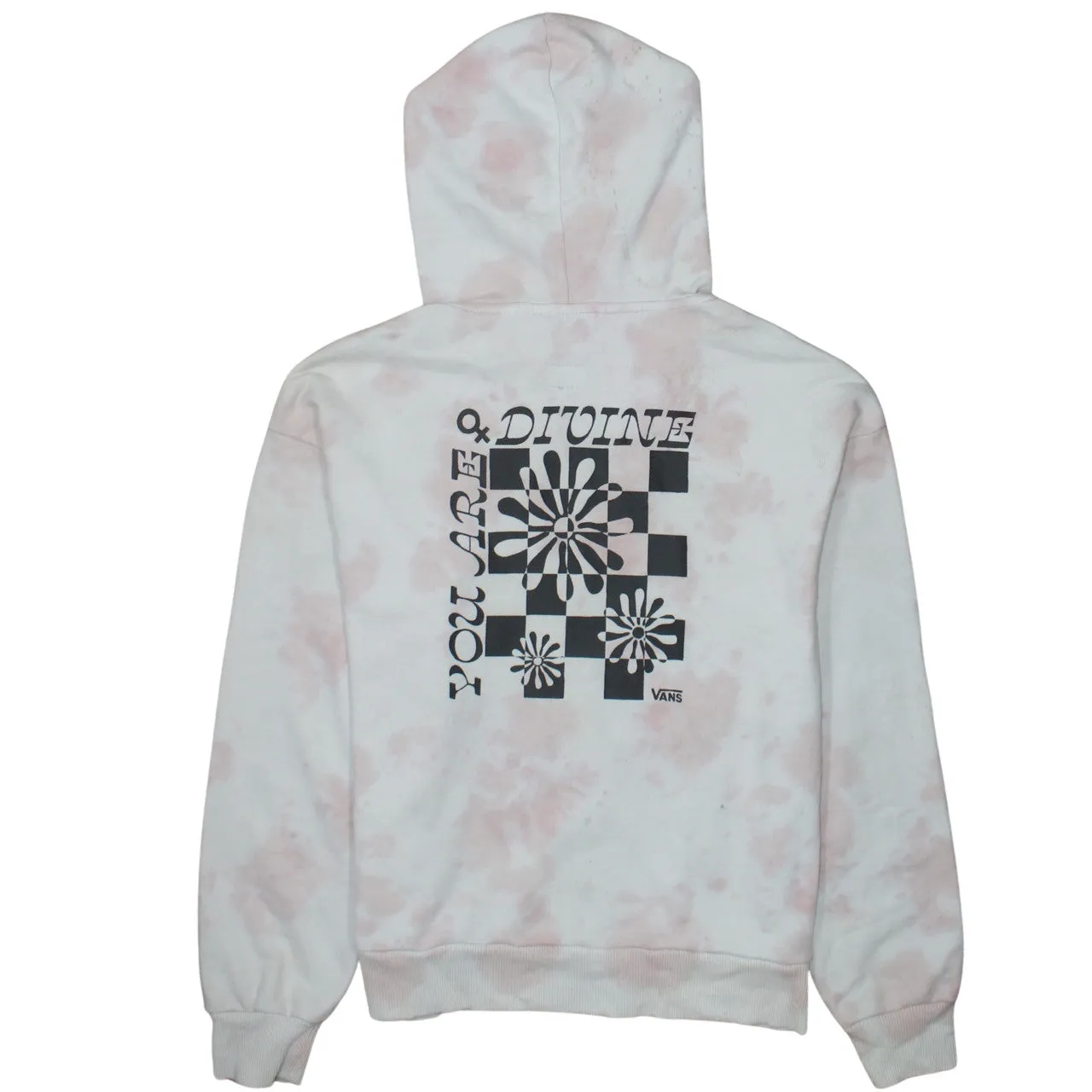 VANS 90's Lightweight Pullover Hoodie Small White sold by Vintage Club product image thumbnail 2