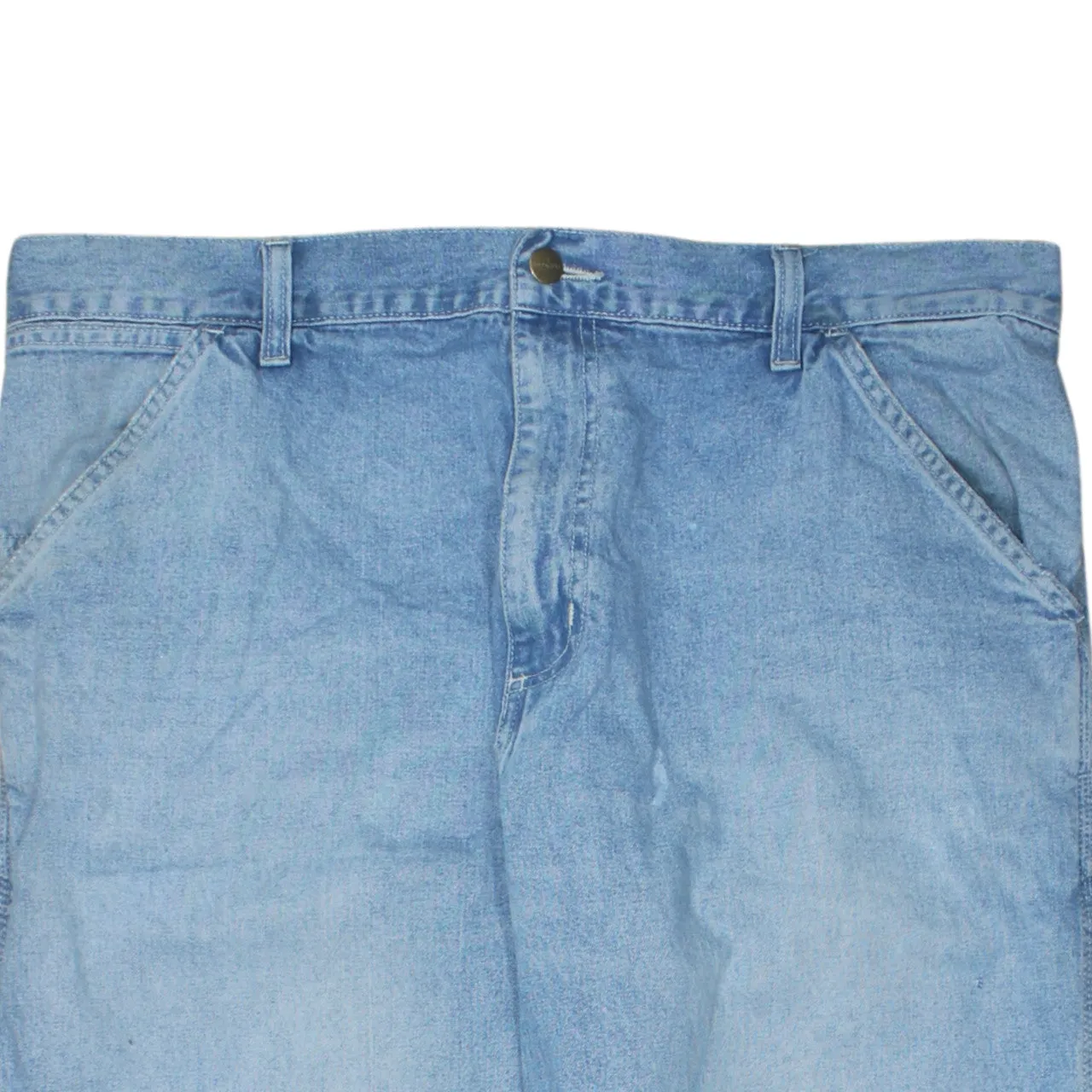 Carhartt 90's Lightwash Straight Leg Baggy Jeans / Pants 34 Blue sold by Vintage Club product image thumbnail 3