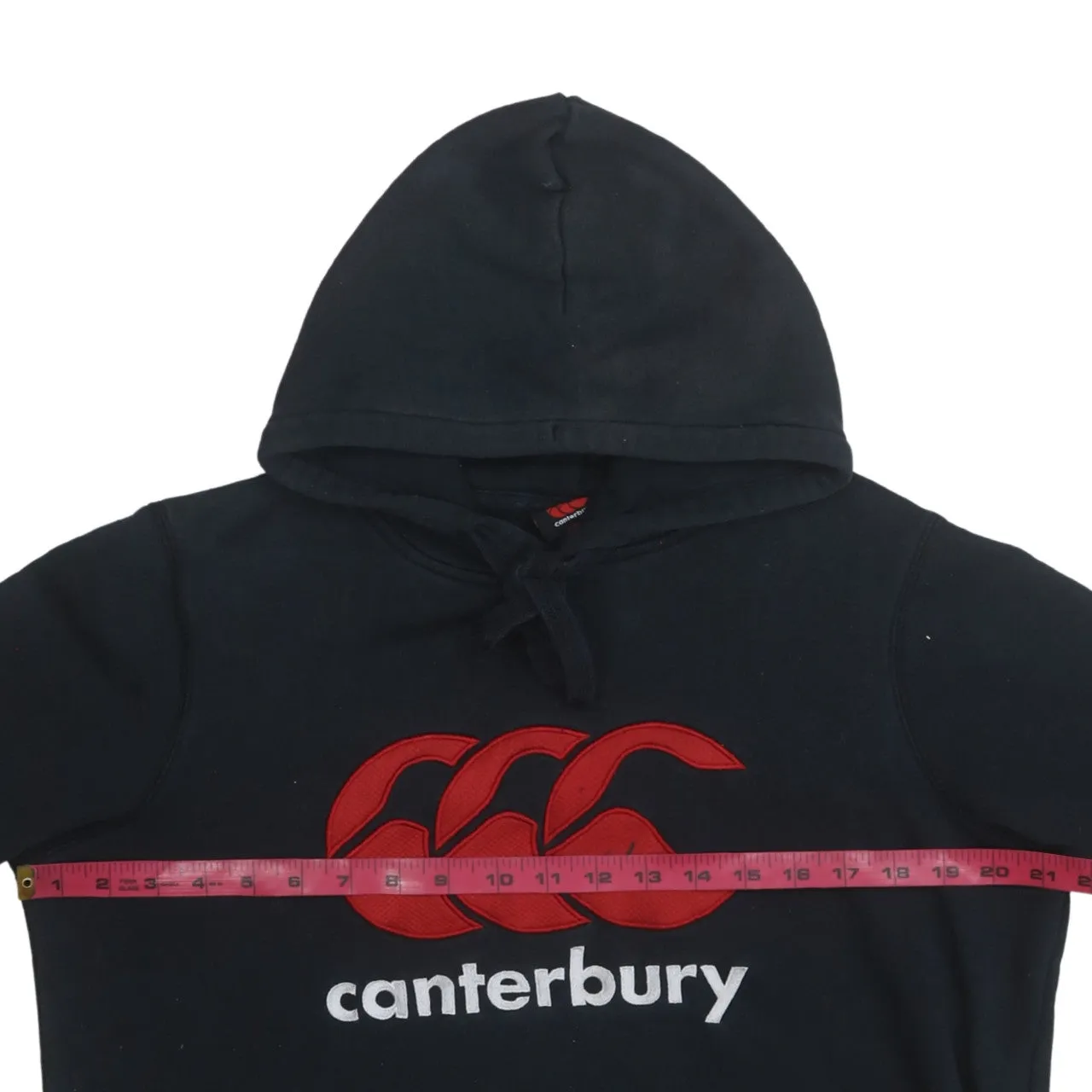 CANTERBURY 90's Spellout Pullover Hoodie Medium Black sold by Vintage Club product image thumbnail 5
