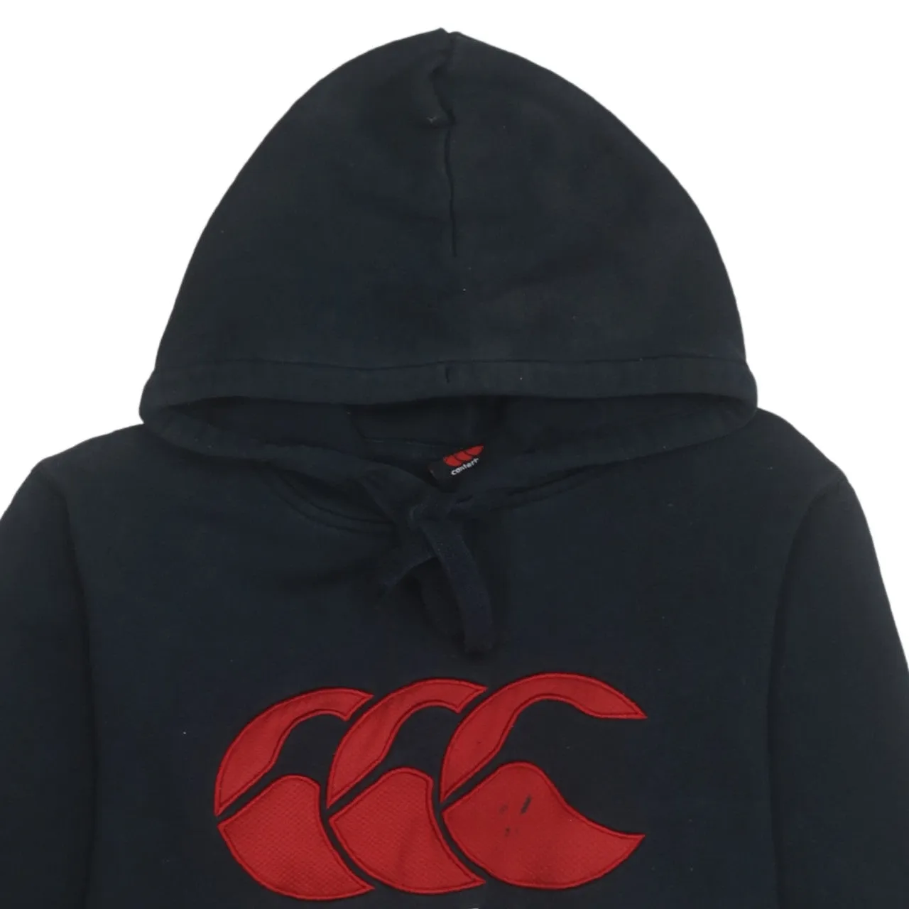 CANTERBURY 90's Spellout Pullover Hoodie Medium Black sold by Vintage Club product image thumbnail 3