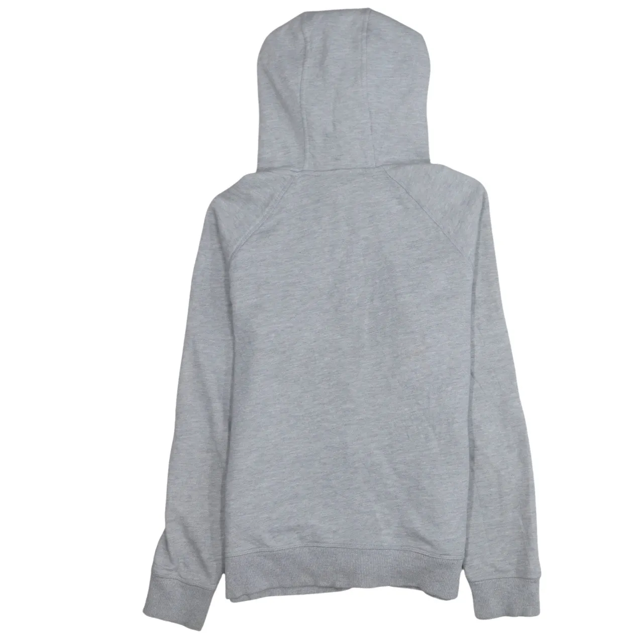 Adidas 90's Drawstring Pockets Full Zip Up Hoodie Medium Grey sold by Vintage Club product image thumbnail 2