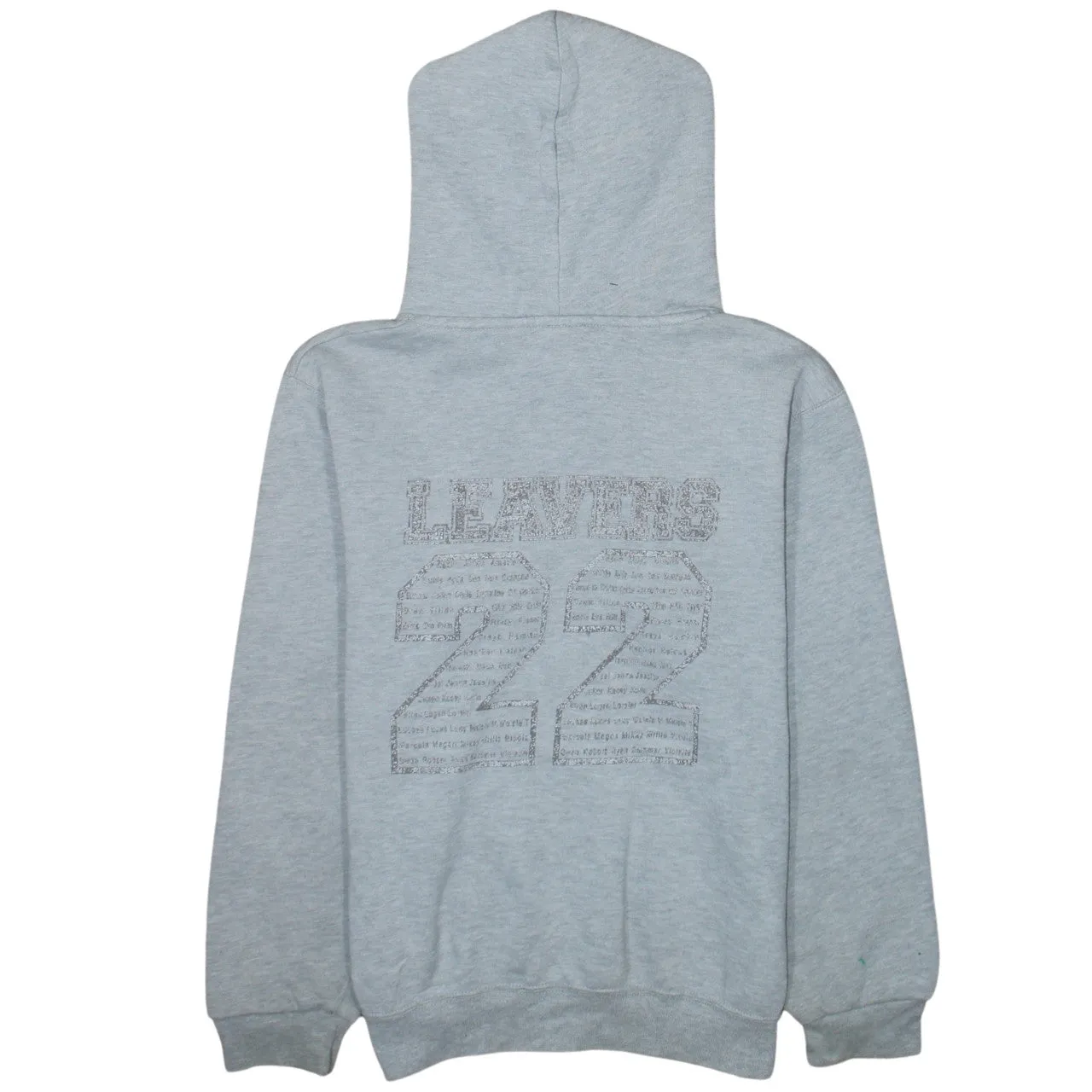 Russell Athletic 90's Drawstring Pockets Pullover Hoodie Small Grey sold by Vintage Club product image thumbnail 2