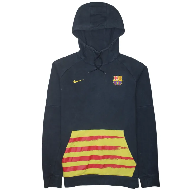 Nike 90's Swoosh Pullover Hoodie Large Black sold by Vintage Club