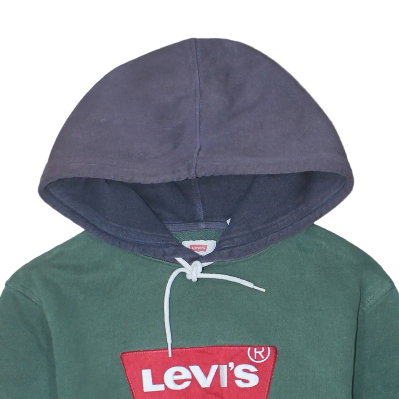 Levi's 90's Spellout Pullover Hoodie Small Green sold by Vintage Club product image thumbnail 3