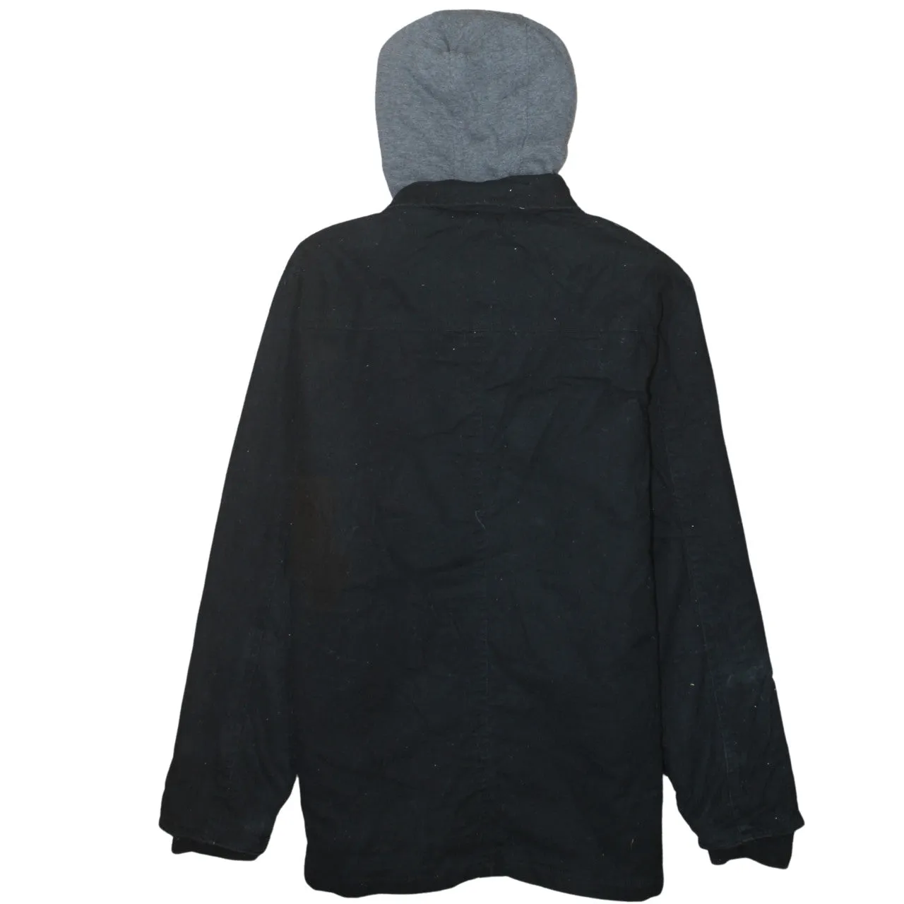 Dickies 90's Hooded Button Up Hoodie Small Black sold by Vintage Club product image thumbnail 2