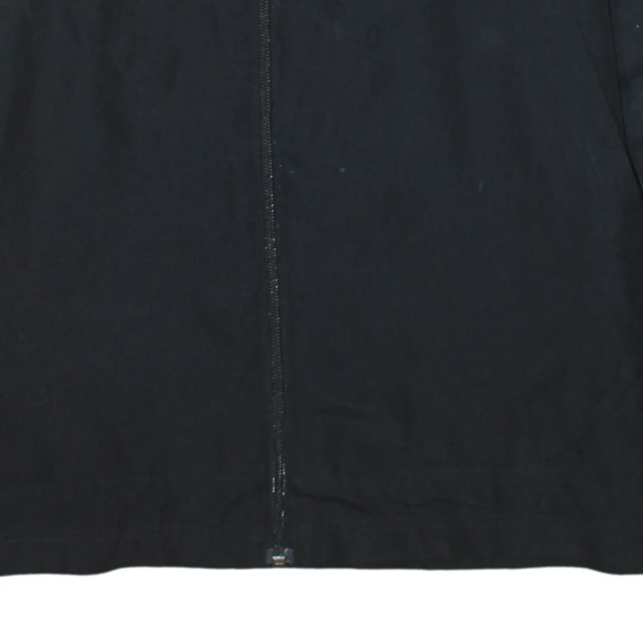 Adidas 90's Striped Sleeve Full Zip Up Hoodie Small Black sold by Vintage Club product image thumbnail 4