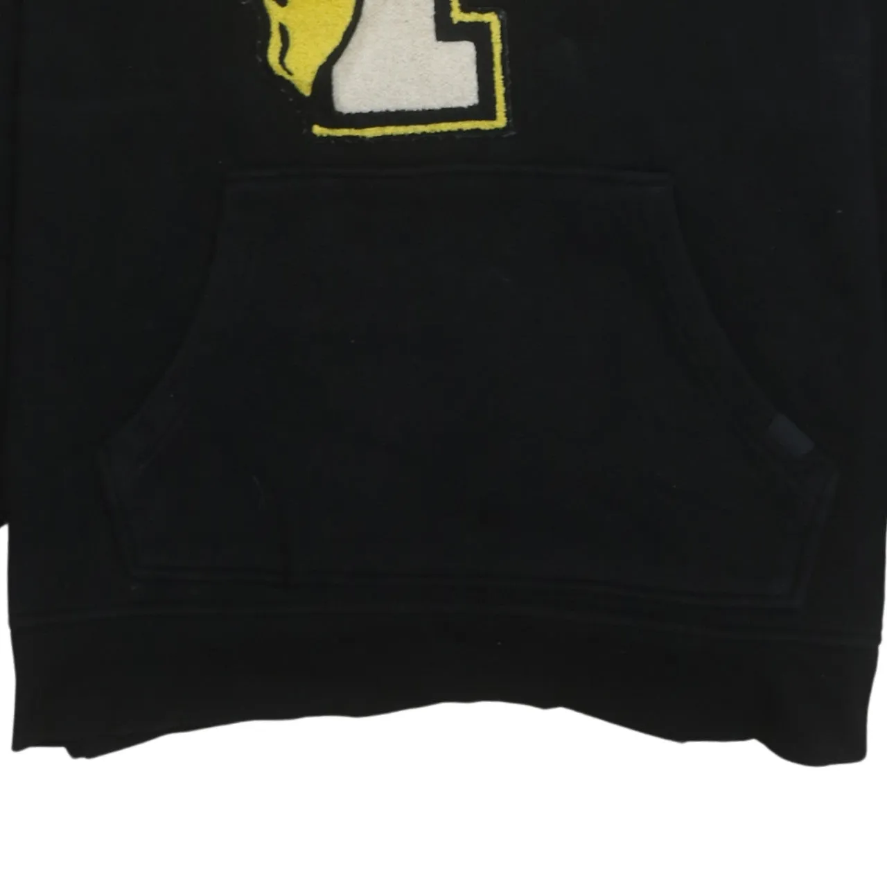 Puma 90's Drawstring Pockets Pullover Hoodie Medium Black sold by Vintage Club product image thumbnail 4