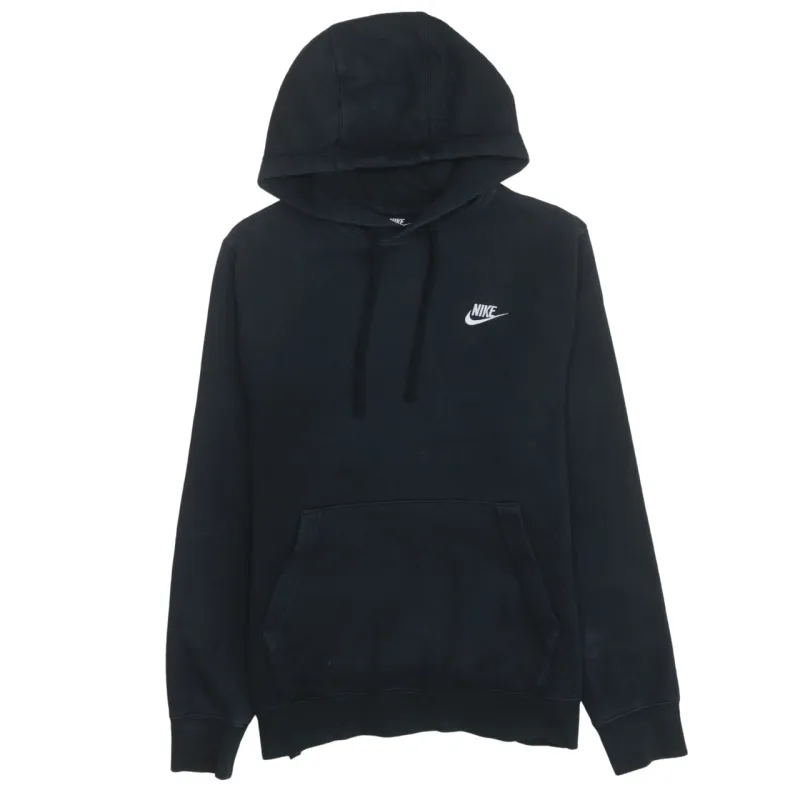 Nike 90's Swoosh Pullover Hoodie Small Black sold by Vintage Club