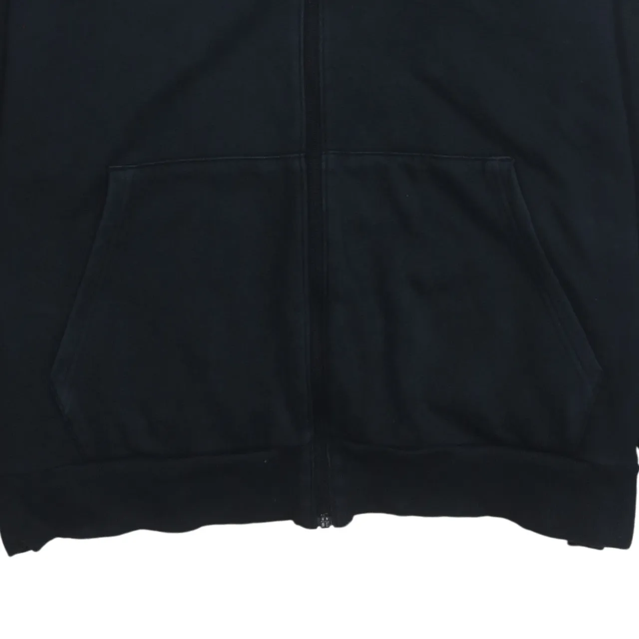 Under Armour 90's Drawstring Pockets Full Zip Up Hoodie XLarge Black sold by Vintage Club product image thumbnail 4