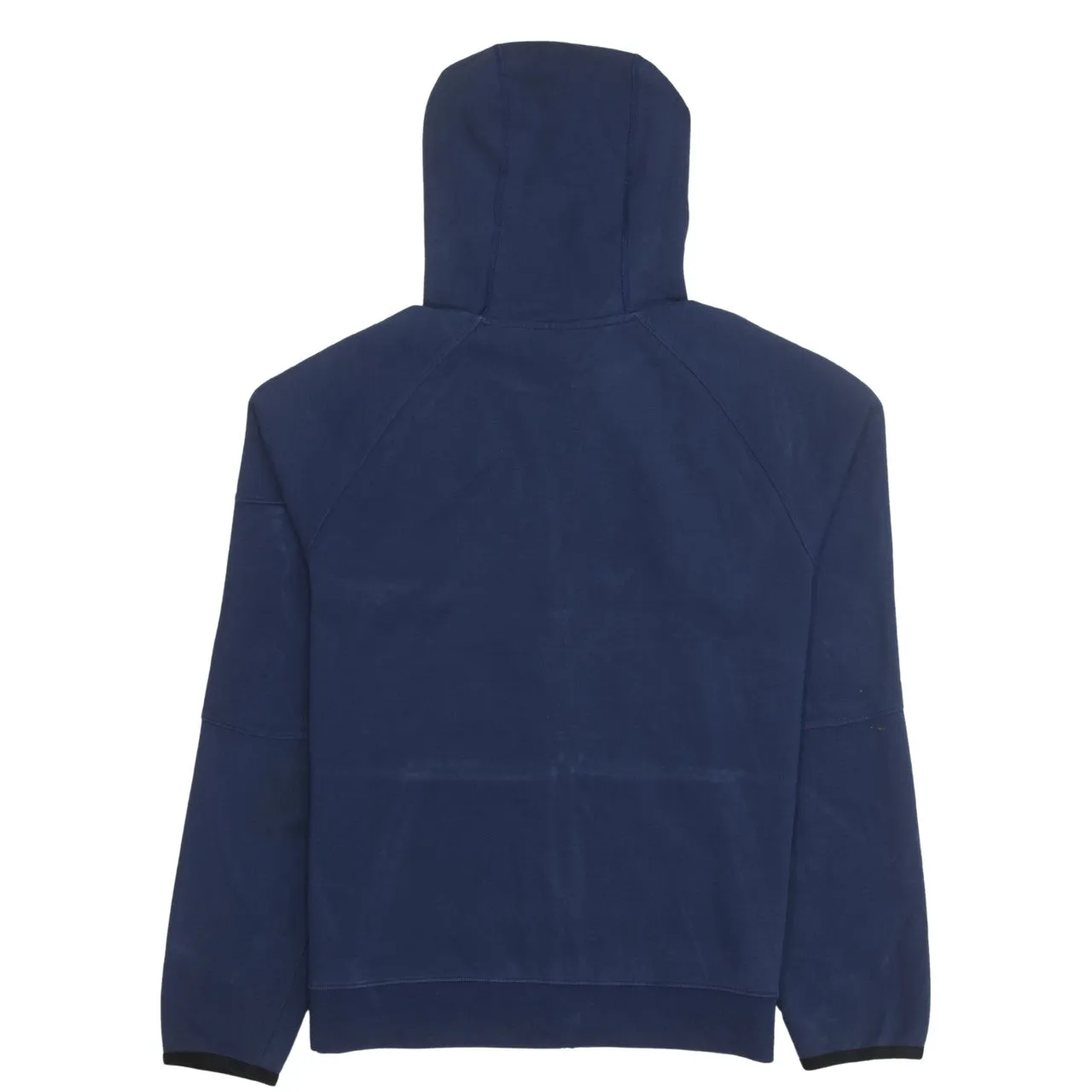Nike 90's Swoosh Full Zip Up Hoodie Medium Navy Blue sold by Vintage Club product image thumbnail 2