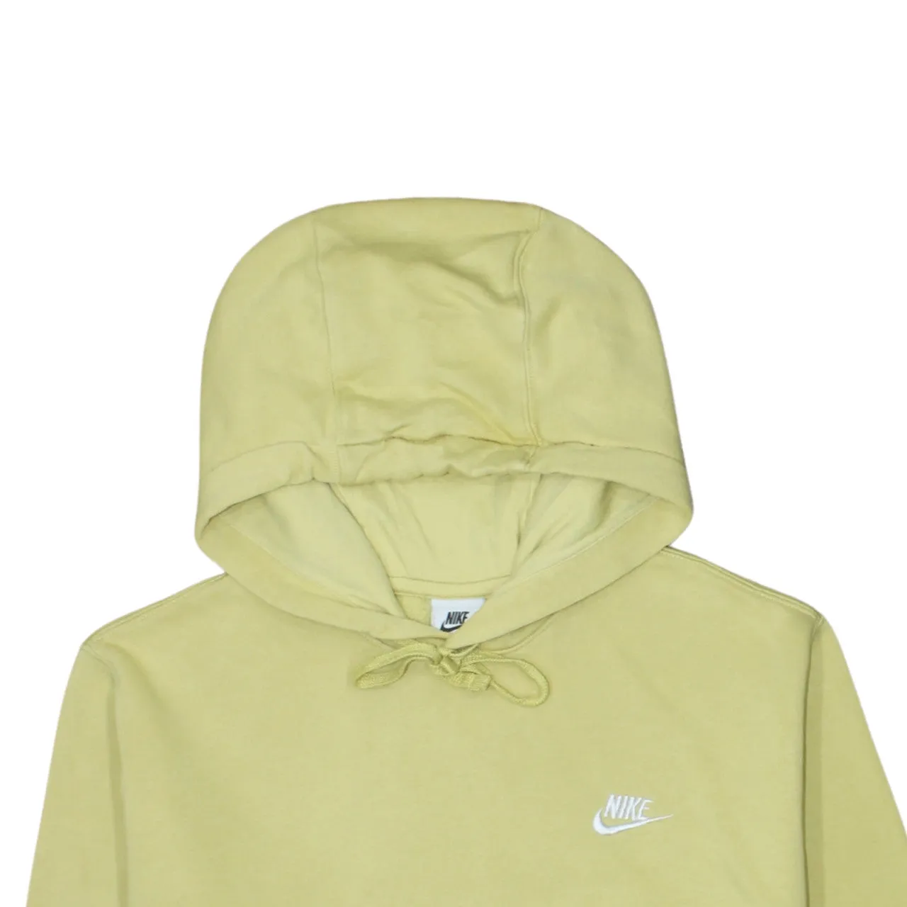 Nike 90's Swoosh Pullover Hoodie Medium Yellow sold by Vintage Club product image thumbnail 3