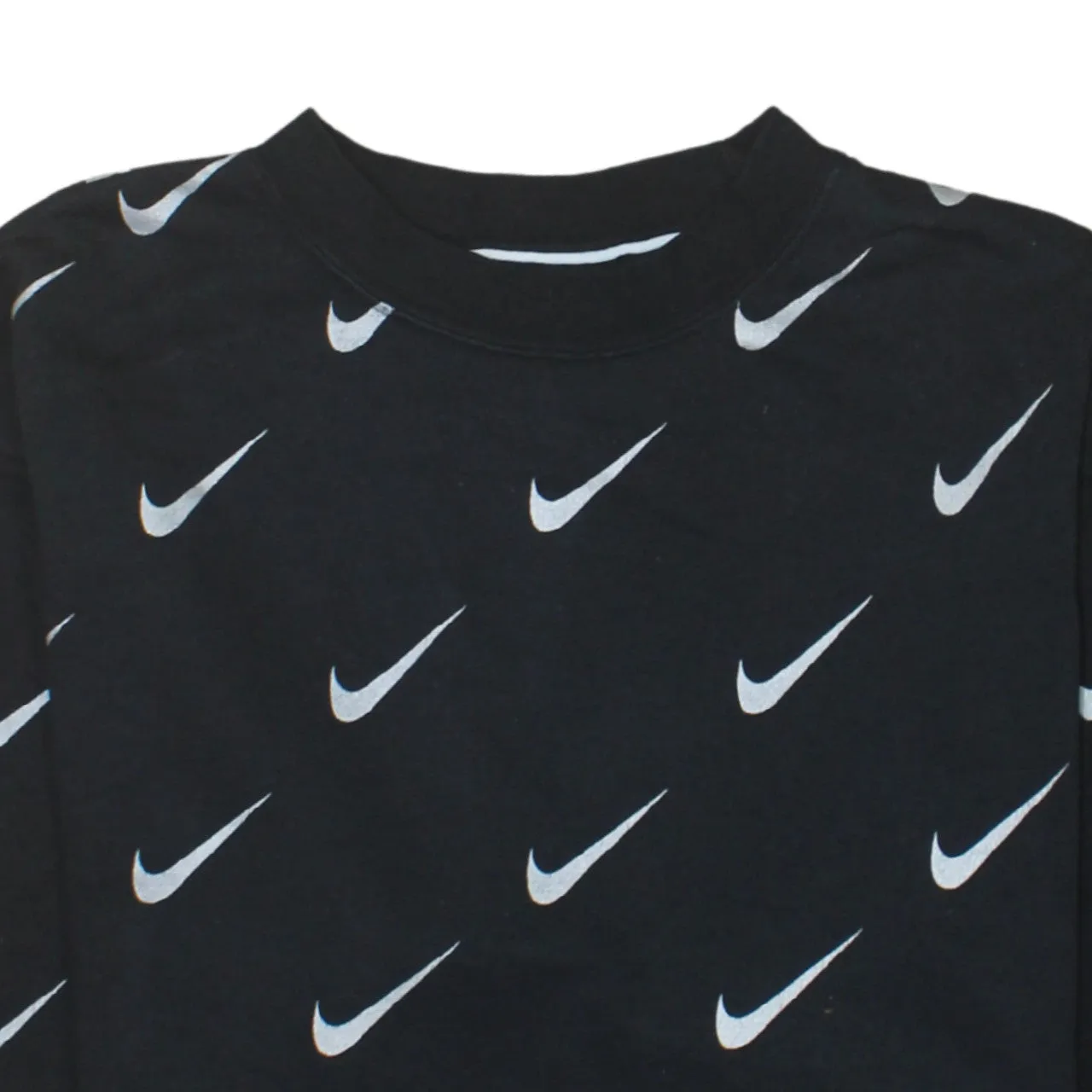 Nike 90's Plain Crew Neck Sweatshirt XSmall Black sold by Vintage Club product image thumbnail 3
