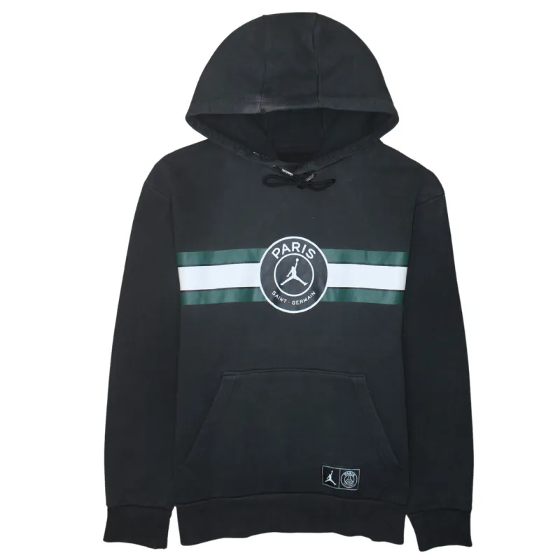 Jordan 90's Paris Pullover Hoodie Medium Black made by Jordan