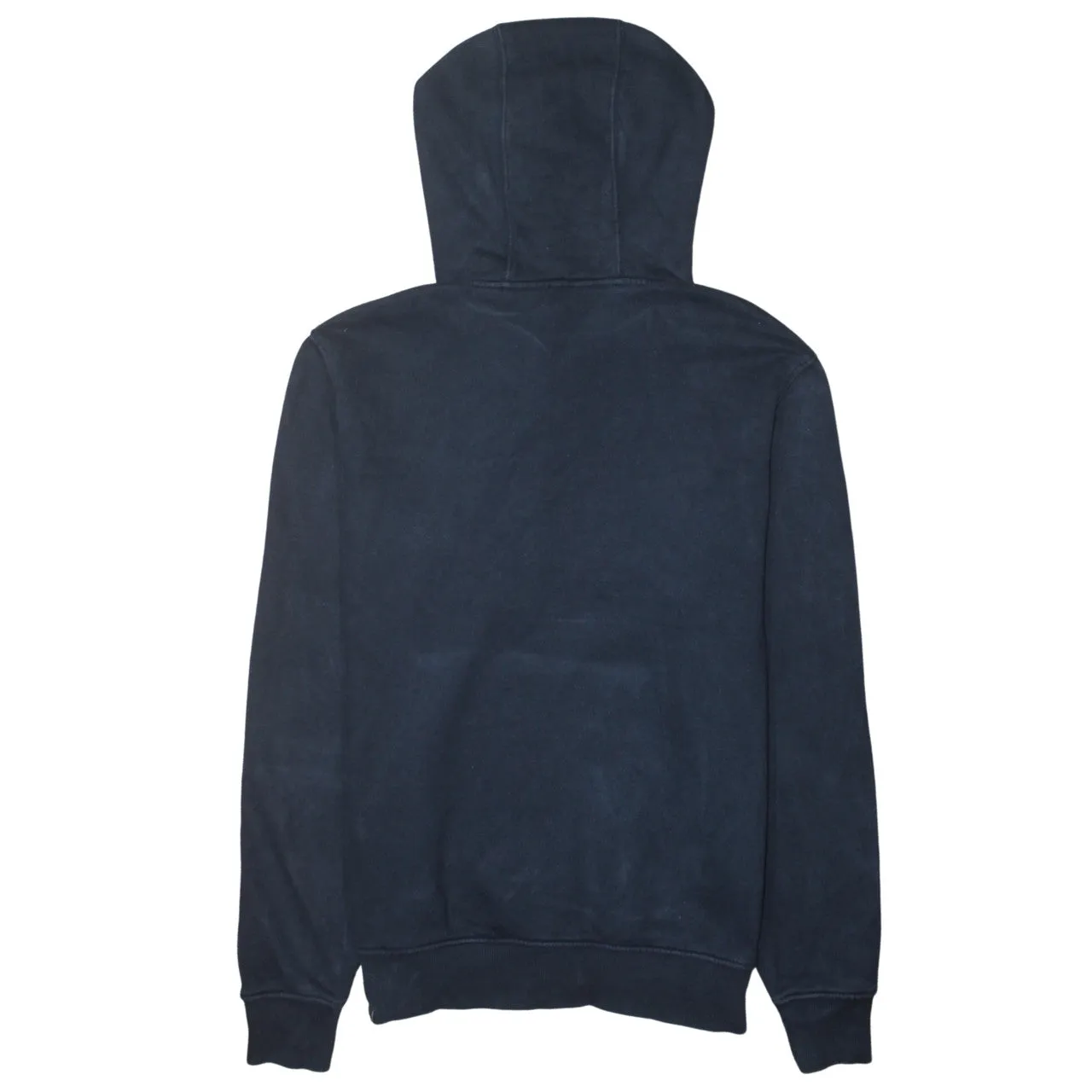 The North Face 90's Spellout Pullover Hoodie Medium Navy Blue sold by Vintage Club product image thumbnail 2