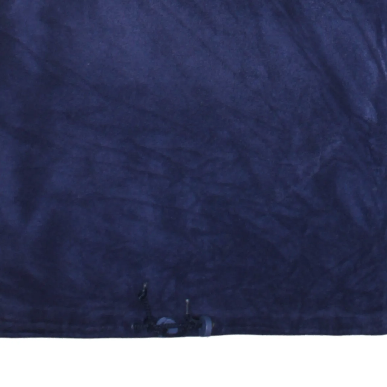 Adidas 90's Striped Sleeve Quarter Zip Fleece Jumper Small Navy Blue sold by Vintage Club product image thumbnail 4