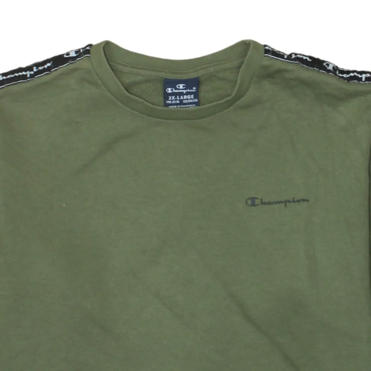 Champion 90's Lightweight Crew Neck Sweatshirt XXLarge (2XL) Green sold by Vintage Club product image thumbnail 3