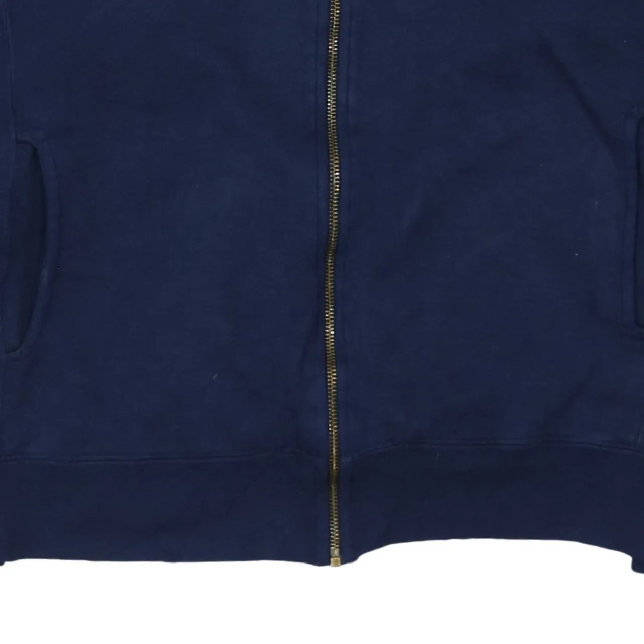 Champion 90's Lightweight Full Zip Up Hoodie Large Navy Blue sold by Vintage Club product image thumbnail 4