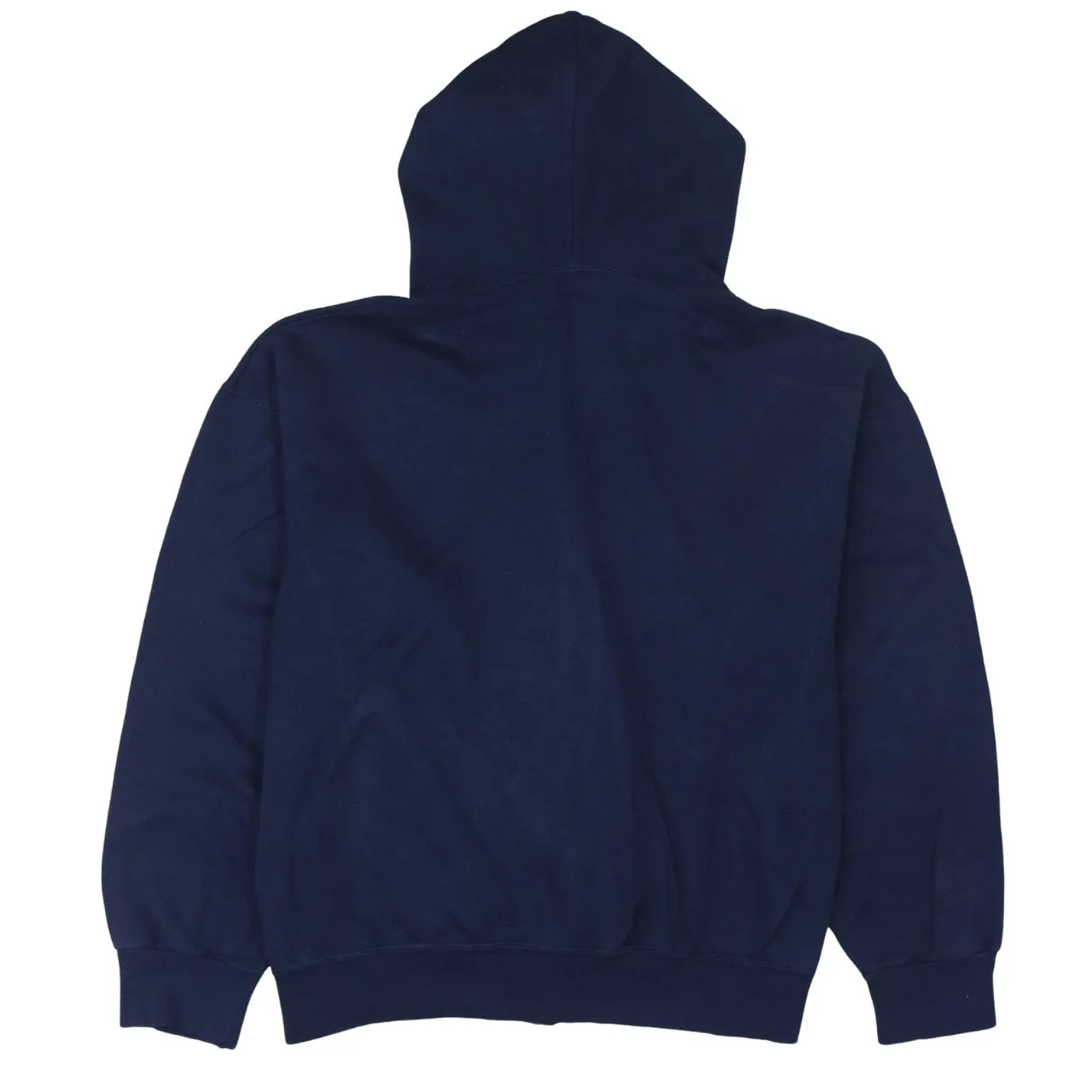 Champion 90's Lightweight Full Zip Up Hoodie Large Navy Blue sold by Vintage Club product image thumbnail 2