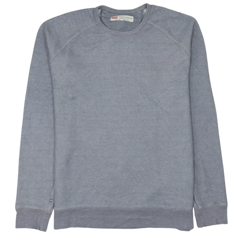 Levi's 90's Plain Crew Neck Sweatshirt XLarge Grey sold by Vintage Club