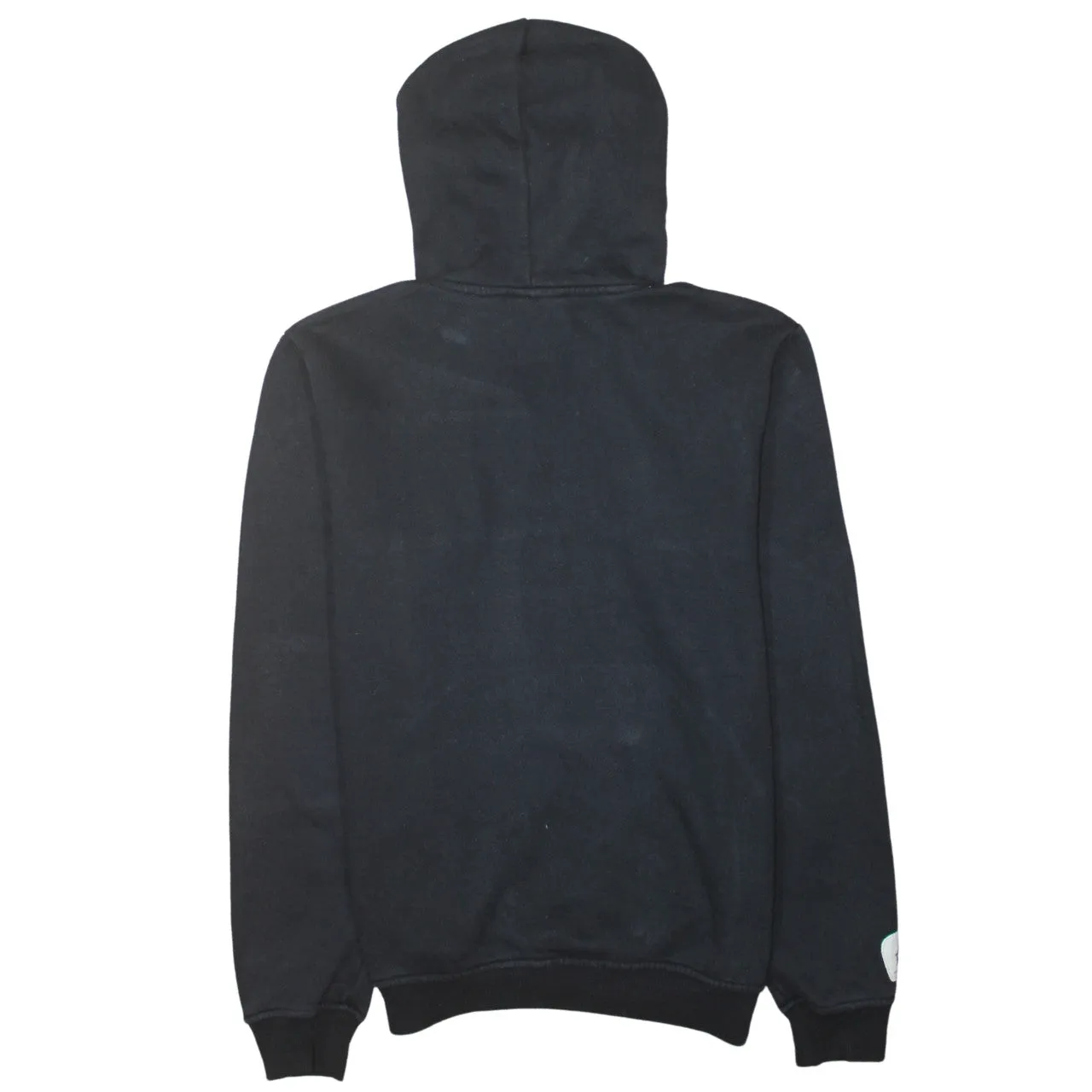 Kappa 90's Drawstring Pockets Pullover Hoodie Medium Black sold by Vintage Club product image thumbnail 2