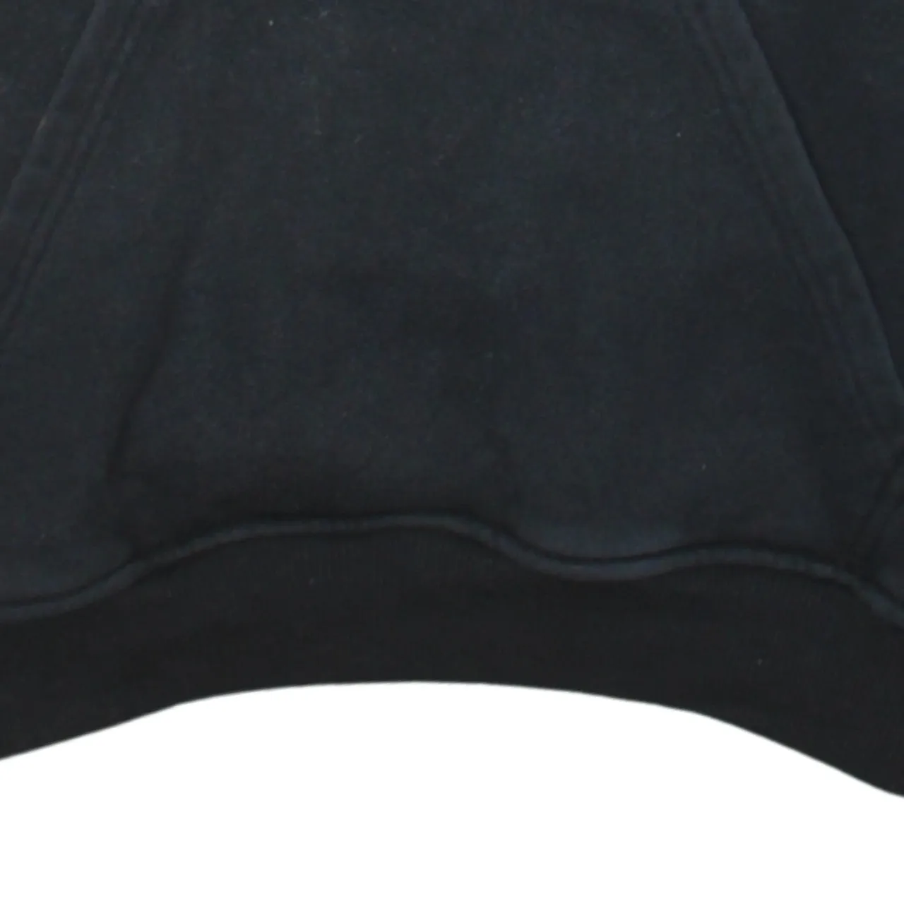 Kappa 90's Drawstring Pockets Pullover Hoodie Medium Black sold by Vintage Club product image thumbnail 4
