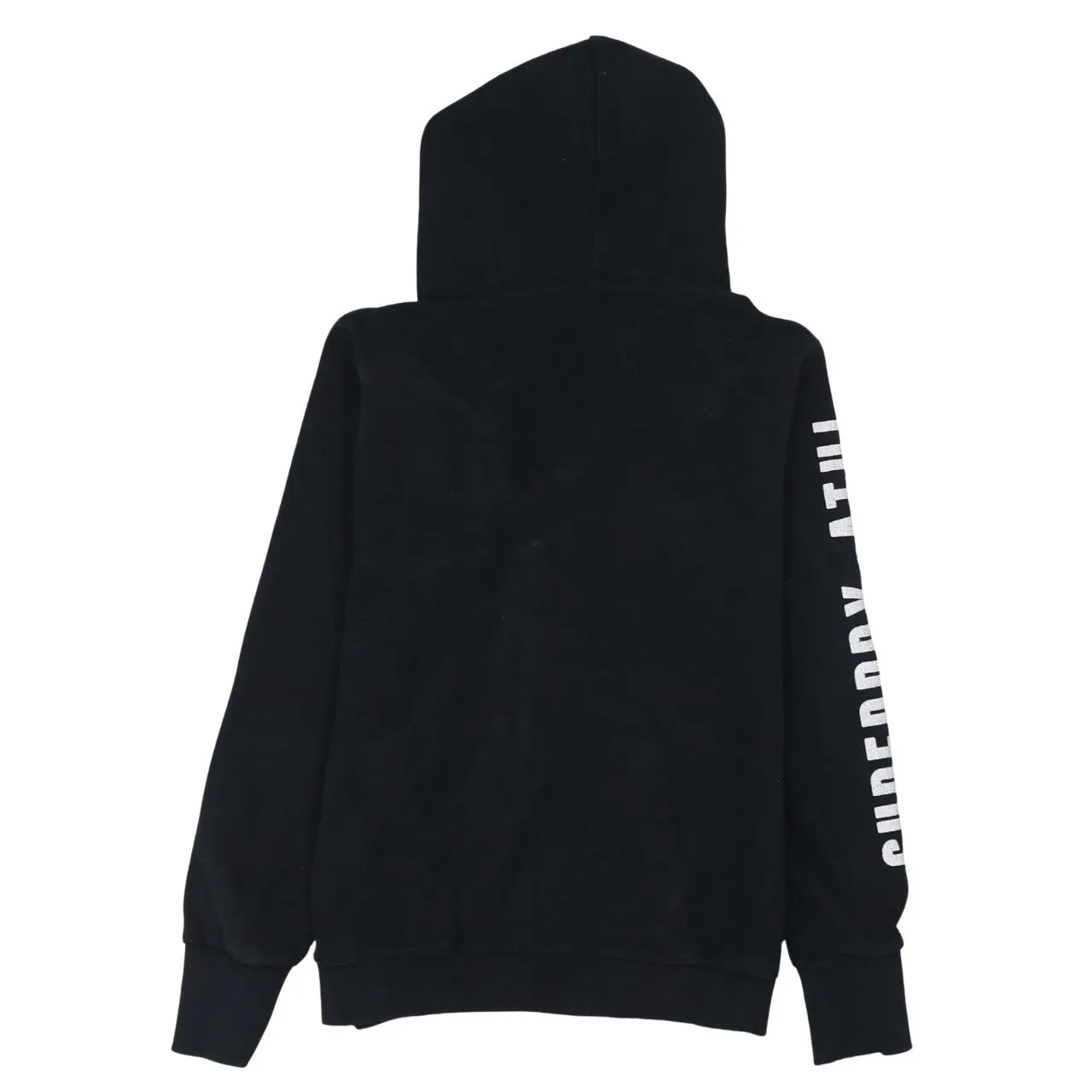 Super Dry 90's Lightweight Full Zip Up Hoodie Large Black sold by Vintage Club product image thumbnail 2