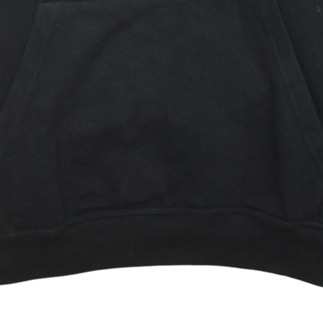 DELUXE 90's Drawstring Pockets Pullover Hoodie Large Black sold by Vintage Club product image thumbnail 4
