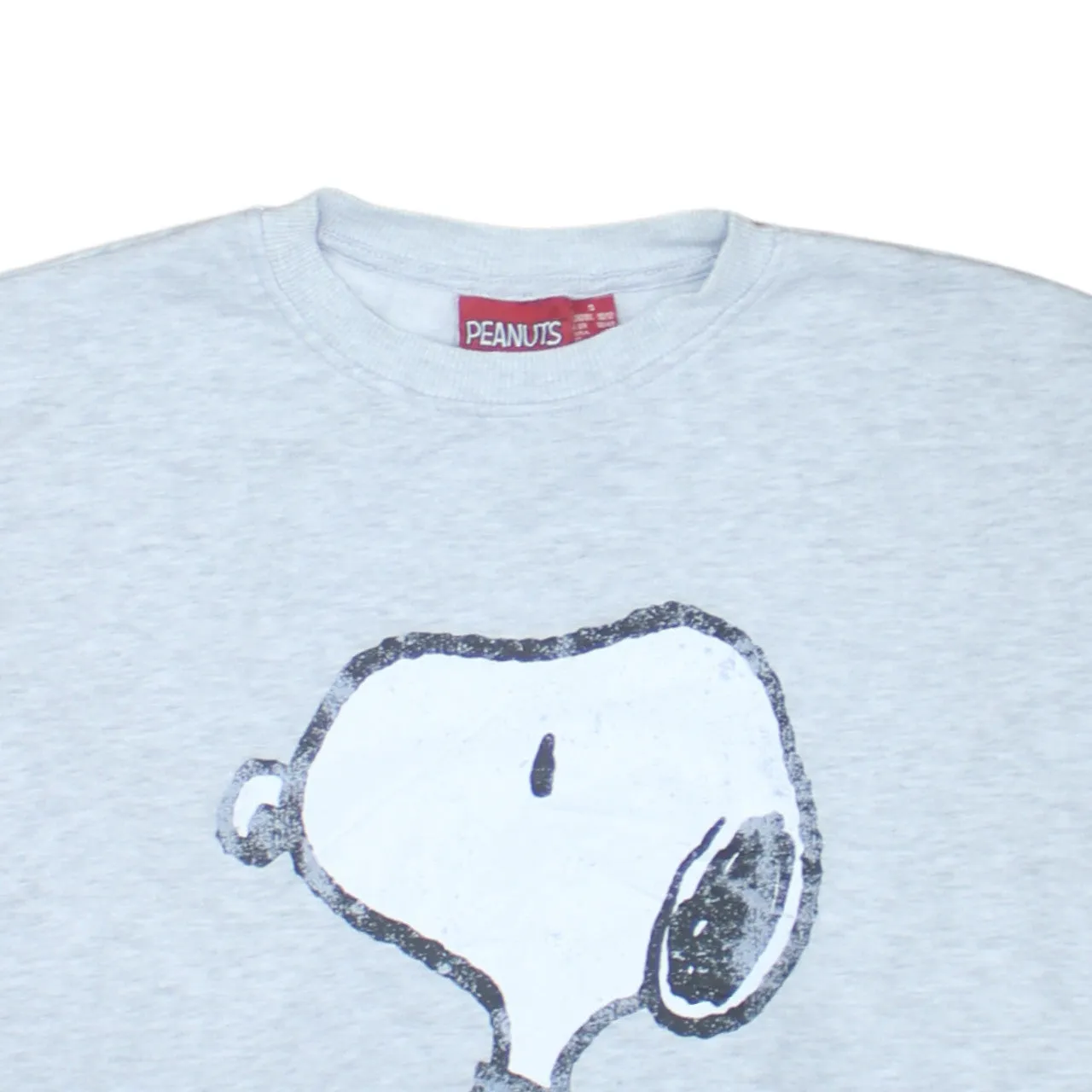 Retro 90's Peanuts Crew Neck Sweatshirt Small Grey sold by Vintage Club product image thumbnail 3