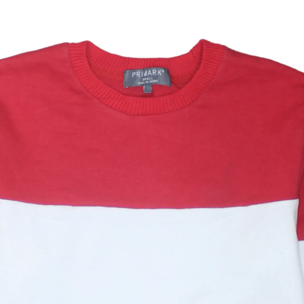 Primark 90's Plain Crew Neck Sweatshirt Small Navy Blue sold by Vintage Club product image thumbnail 3