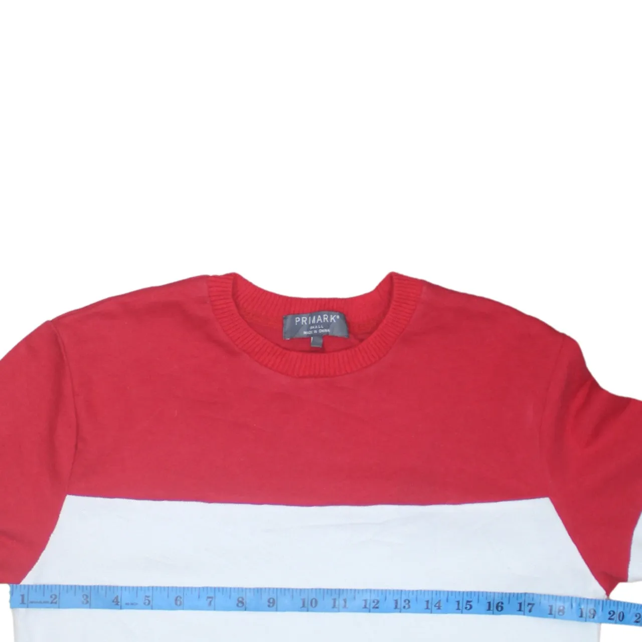 Primark 90's Plain Crew Neck Sweatshirt Small Navy Blue sold by Vintage Club product image thumbnail 5