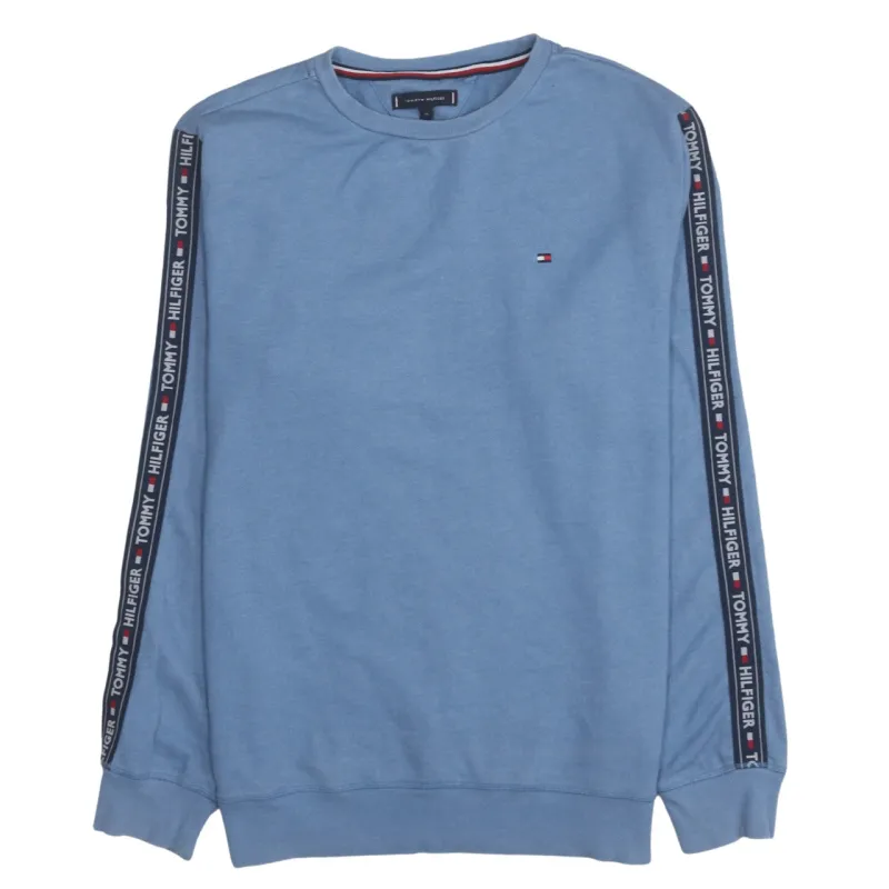 Tommy Hilfiger 90's Lightweight Crew Neck Sweatshirt XLarge Blue made by Tommy Hilfiger