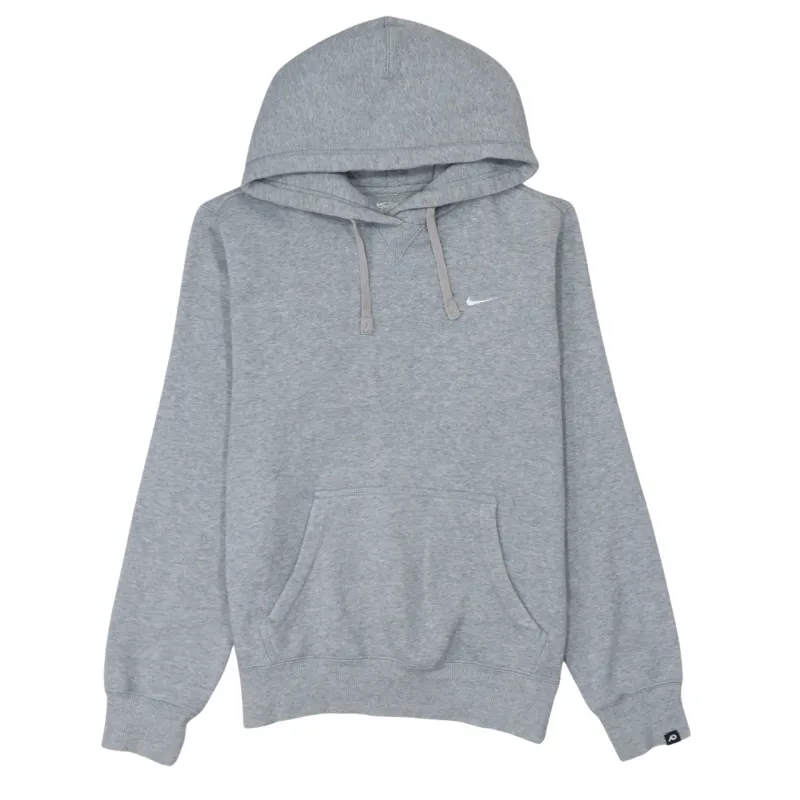 Nike 90's Swoosh Pullover Hoodie Large Grey sold by Vintage Club