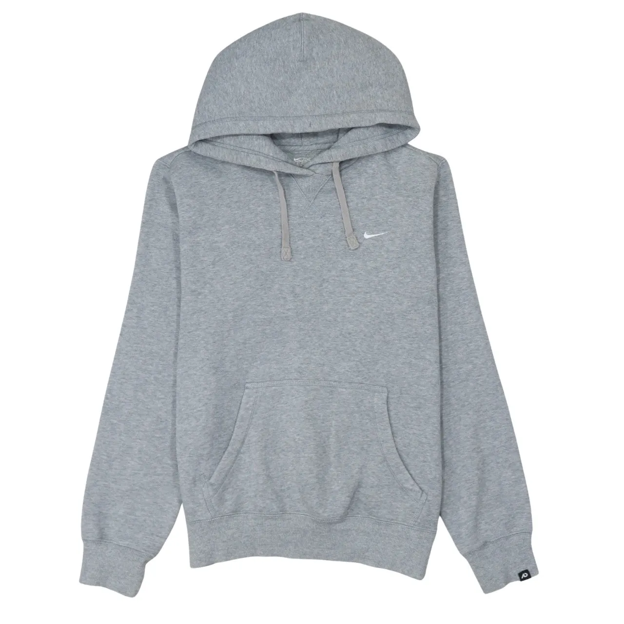 Nike 90's Swoosh Pullover Hoodie Large Grey sold by Vintage Club