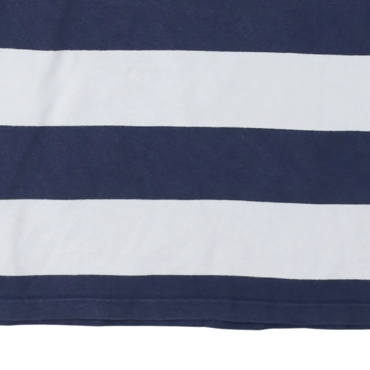 Polo Ralph Lauren 90's Long Sleeve Quarter Button Polo Shirt XLarge Navy Blue sold by Vintage Club product image thumbnail 4