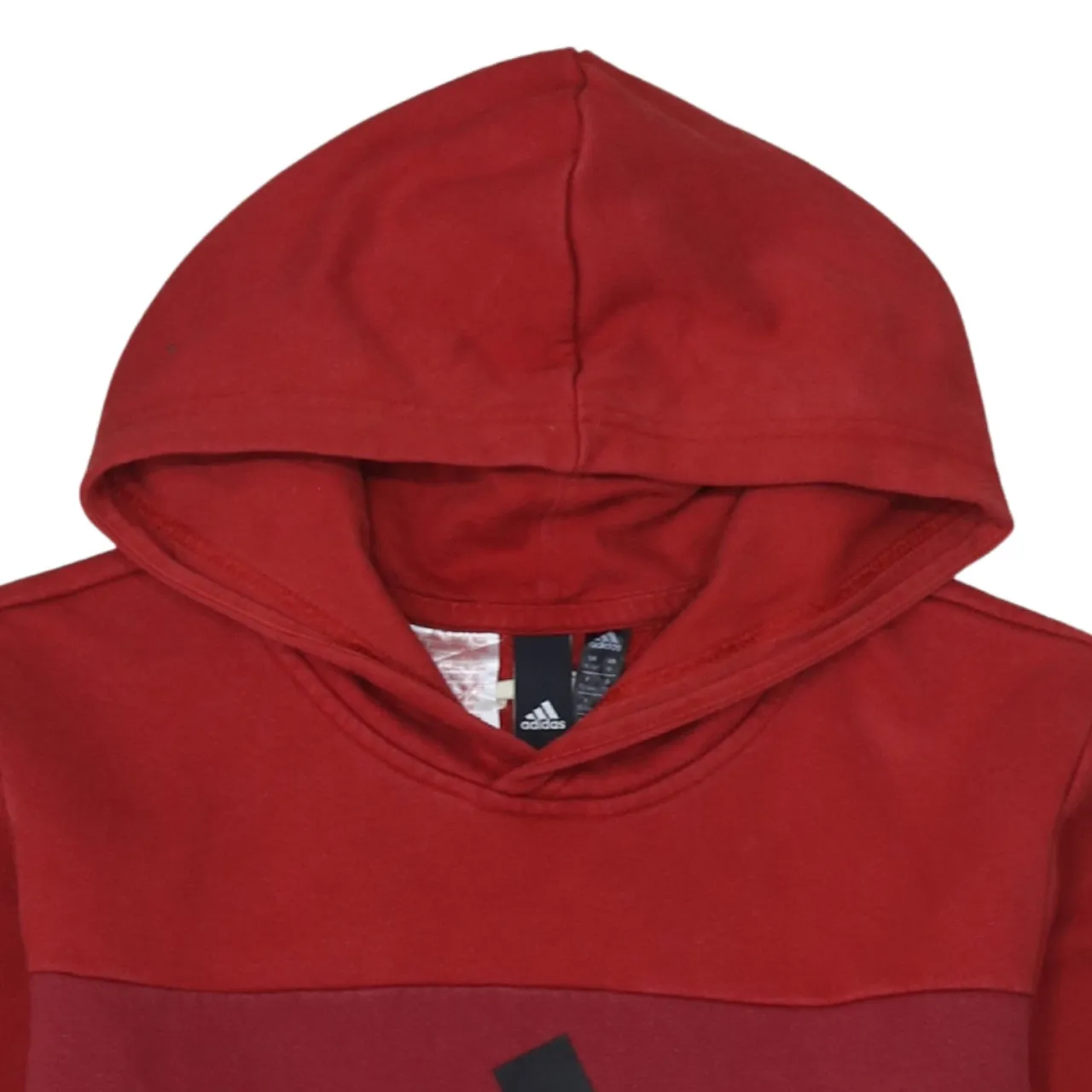 Adidas 90's Spellout Pullover Hoodie XLarge Red sold by Vintage Club product image thumbnail 3
