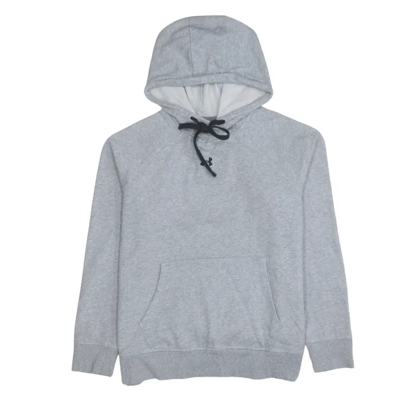 Under Armour 90's Drawstring Pockets Pullover Hoodie Large Grey sold by Vintage Club