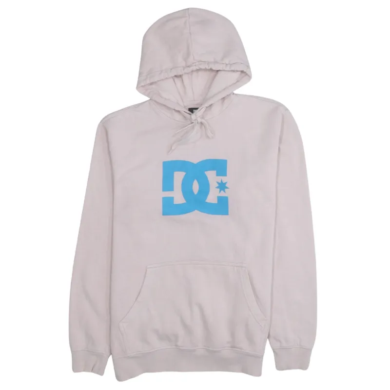 DC 90's Spellout Pullover Hoodie Large Pink made by DC